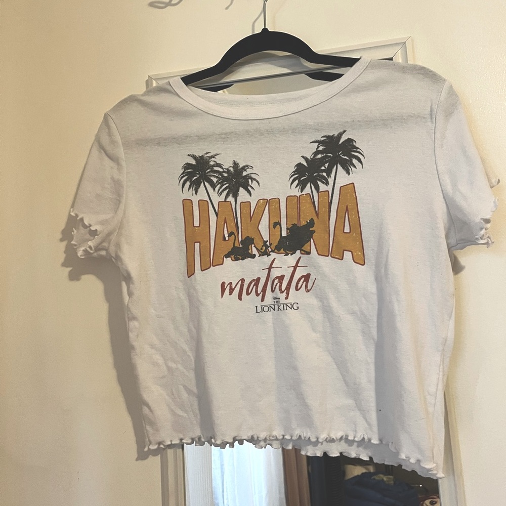 Disney Lion King Crop Tee